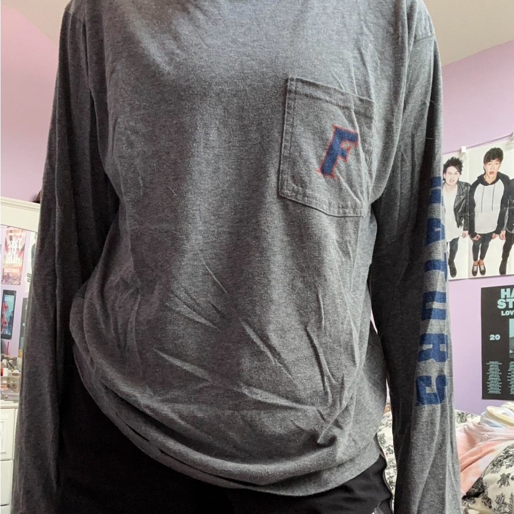 gray university of florida gators long sleeve shirt